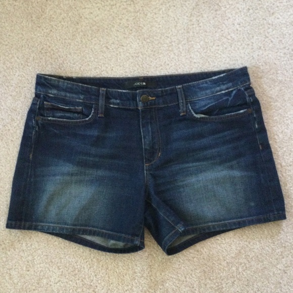 Joe's Jeans Darla Distressed Denim Jean Shorts Size 31 - Picture 2 of 11